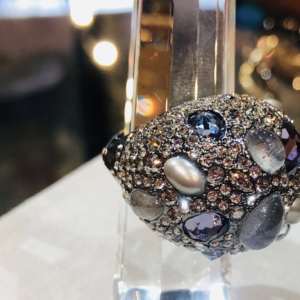 Designer cocktail ring