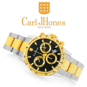 Swiss Made Men's Watch Collection by CarlJHones Torque Two-Tone