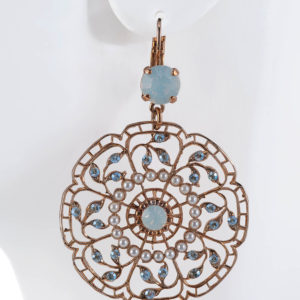 Crystal lace earrings