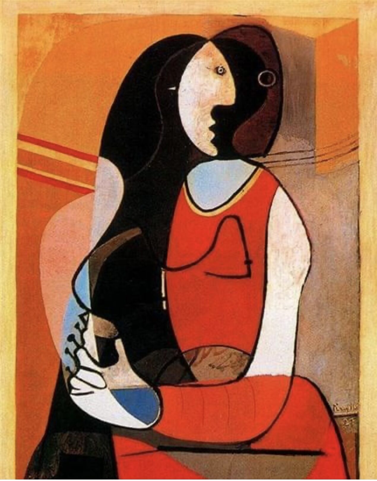 Pablo Picasso - Seated Woman