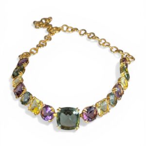Multicolor Gemstone Necklace