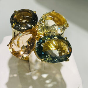 Sunset Quartet Ring