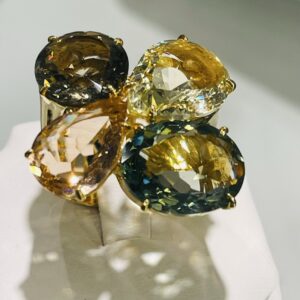 Sunset Quartet Ring