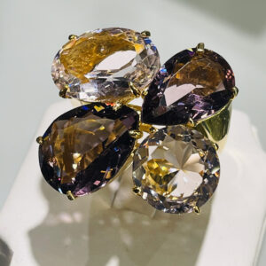 Twilight Petal Ring